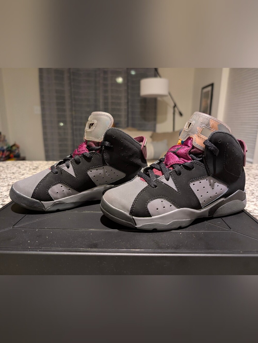 Nike Kids Air Jordan 6 Retro "Bordeaux"